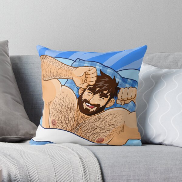 ADAM LIKES BEDTIME Throw Pillow