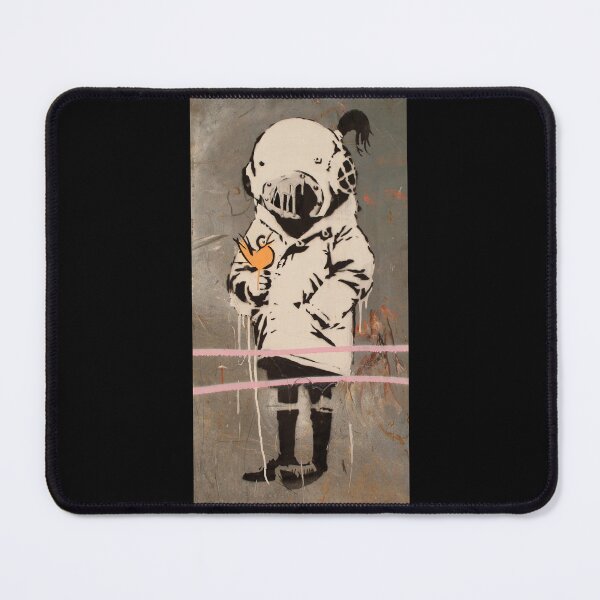 Item preview, Banksy Space Girl and Bird designed and sold by WE-ARE-BANKSY.