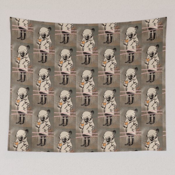 Item preview, Banksy Space Girl and Bird designed and sold by WE-ARE-BANKSY.