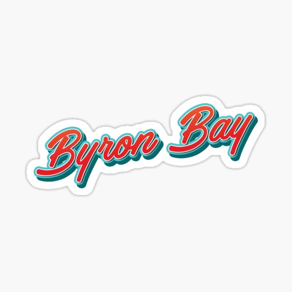 Item preview, Byron Bay AU Typography designed and sold by Mr. Slavchev.