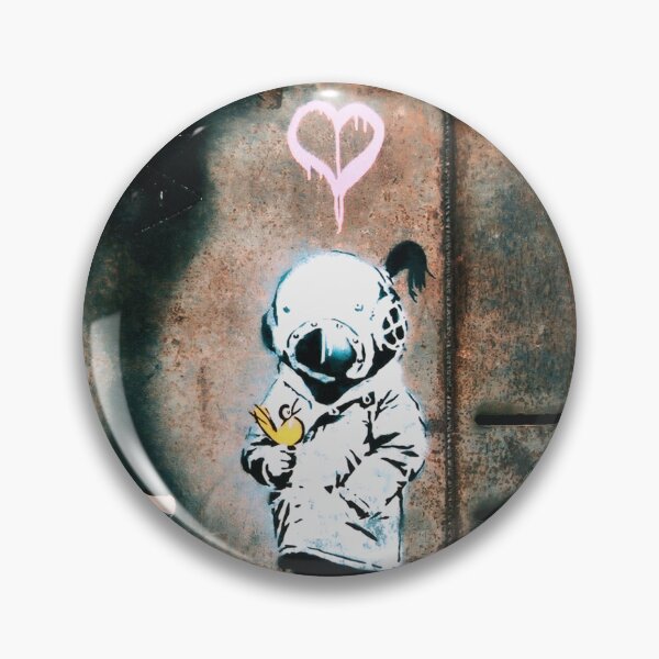 Item preview,  Banksy’s Space Girl With Bird | Original Mural designed and sold by WE-ARE-BANKSY.