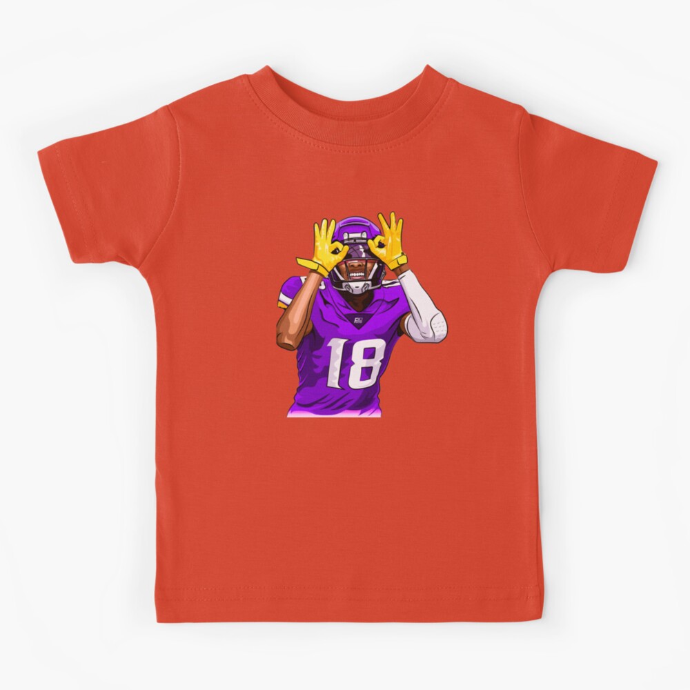 Juantamad Justin Jefferson Griddy Kids T-Shirt