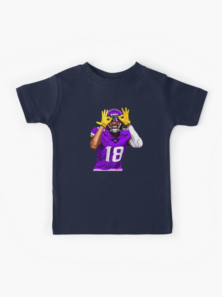 Juantamad Justin Jefferson Griddy Kids T-Shirt