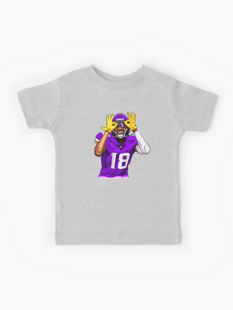 : Kid's T-Shirt Justin Jefferson Griddy Minnesota (as1