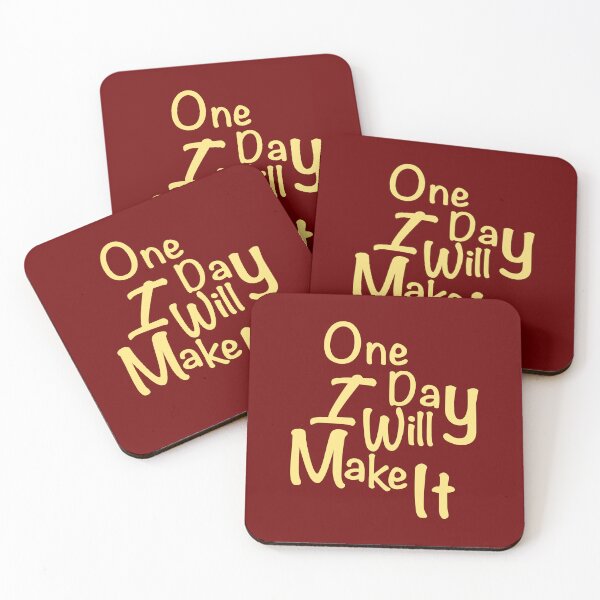 Item preview, One day I will make it - yellow  designed and sold by BASTOFE.