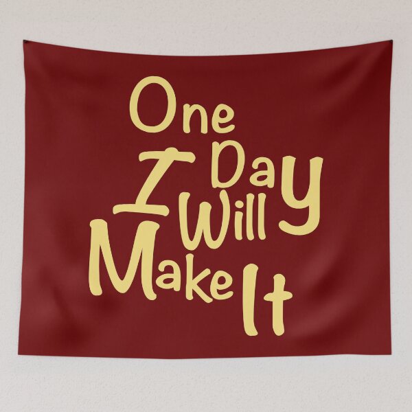 Item preview, One day I will make it - yellow  designed and sold by BASTOFE.