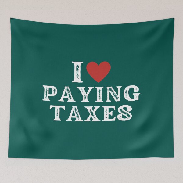 Item preview, I Love Paying Taxes Funny Random Cxx designed and sold by LilianaYundt1.