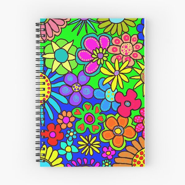 Item preview, colourful flowers designed and sold by shaunmk.