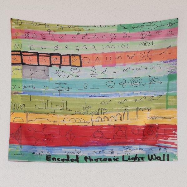 Item preview, In Time's Window, Scene 9. The Encoded  Photonic Light Wall designed and sold by Mark Stansberry.