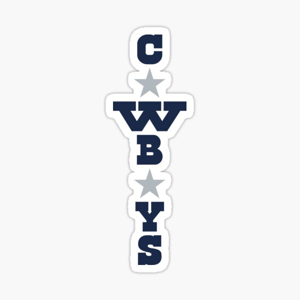 Wholesale ZY1302C 50Pcs New Style Dallas Cowboys Stickers