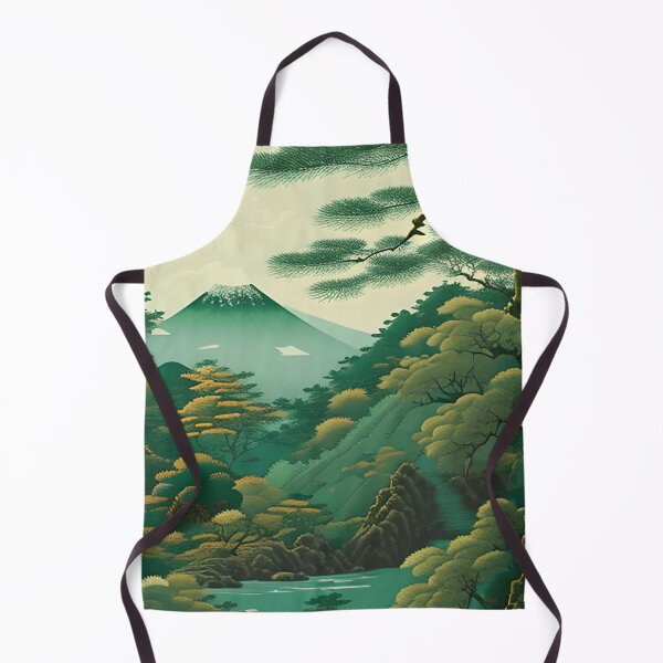 Item preview, Traditional Japanese Art Style , Forest and Mountains designed and sold by ericcarlosred.