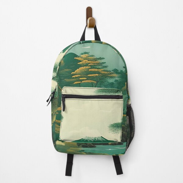 Item preview, Traditional Japanese Art Style , Forest and Mountains designed and sold by ericcarlosred.