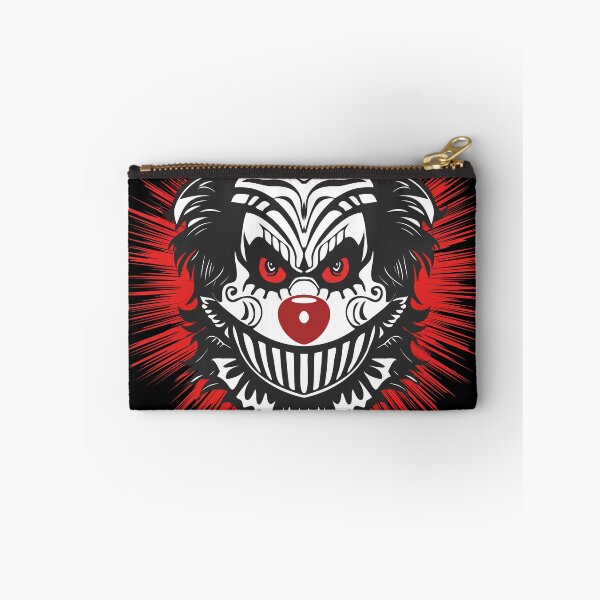 Artikelvorschau, Farbiger Kopf eines unheimlichen, schrecklichen, lächelnden Clowns entworfen und verkauft von GAleksS.