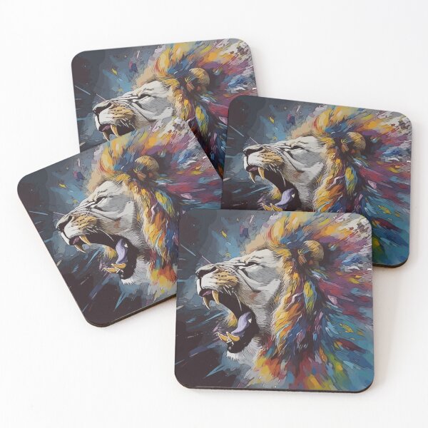 Item preview, león feroz designed and sold by TenfenCreations.