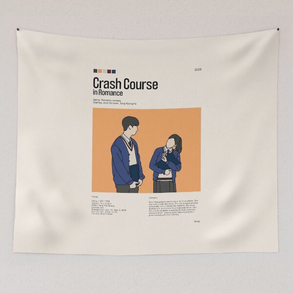 Item preview, Crash Course in Romance (2023) designed and sold by PinkandP.
