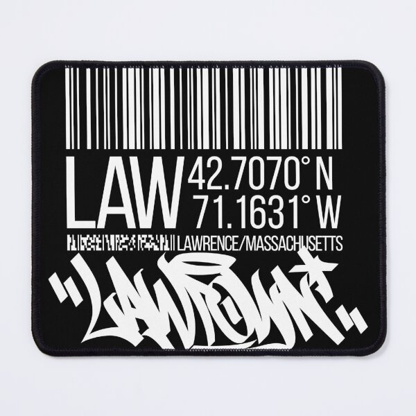 Item preview, Lawrence, MA (white) designed and sold by ICYMI-DZNS.