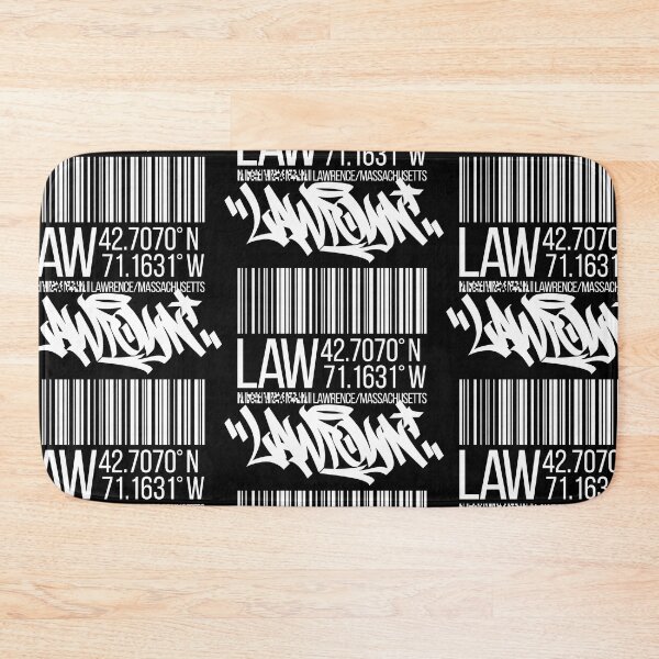 Item preview, Lawrence, MA (white) designed and sold by ICYMI-DZNS.