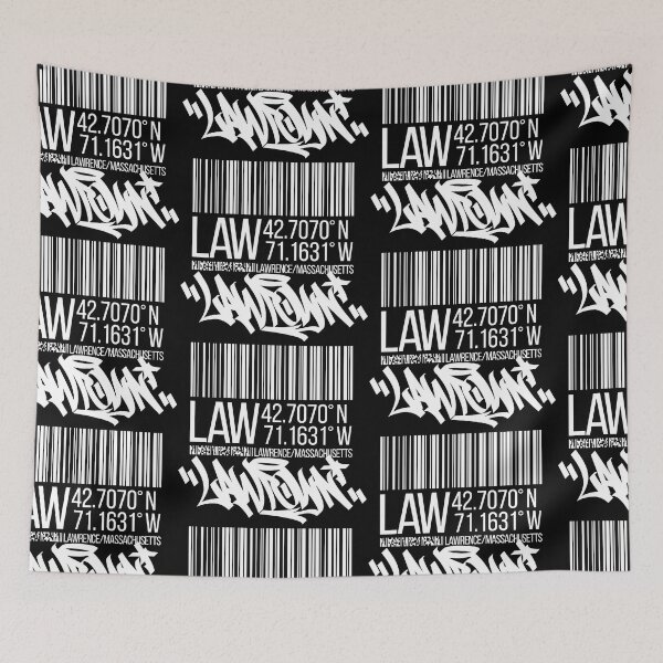 Item preview, Lawrence, MA (white) designed and sold by ICYMI-DZNS.