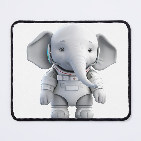 Artikelvorschau, Astronaut elephant , isolated object 22 entworfen und verkauft von jetaiart.