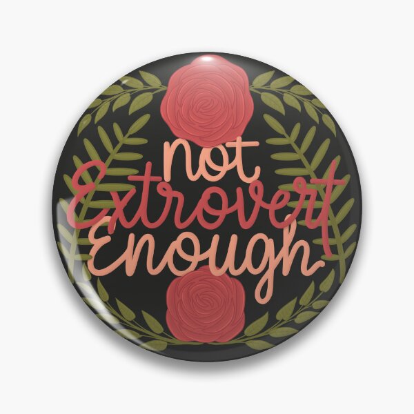 Item preview, Not extrovert enough1 designed and sold by karyavna.