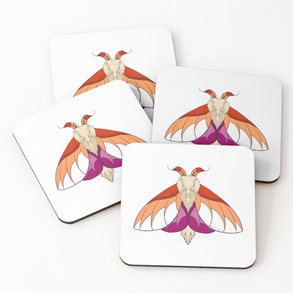 Item preview, Lesbian Rosy Maple Moth designed and sold by Sea Sa1t.