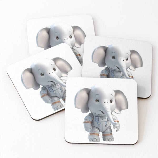 Artikelvorschau, Copy of Astronaut elephant , isolated object 23 entworfen und verkauft von jetaiart.