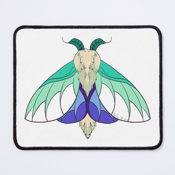 Item preview, Gay Rosy Maple Moth designed and sold by Sea Sa1t.