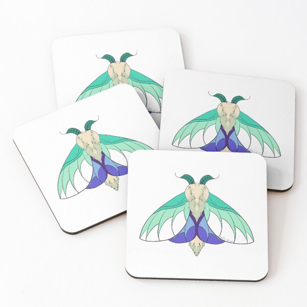 Item preview, Gay Rosy Maple Moth designed and sold by Sea Sa1t.