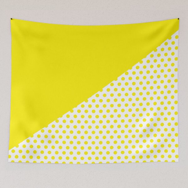 Item preview, Triangle and Polka Dots | Mixed Patterns | Yellow designed and sold by rsty11.