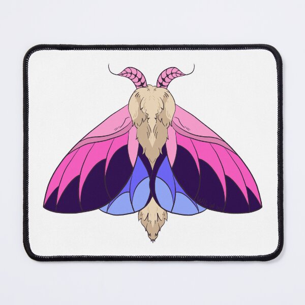 Item preview, Omnisexual Rosy Maple Moth designed and sold by Sea Sa1t.