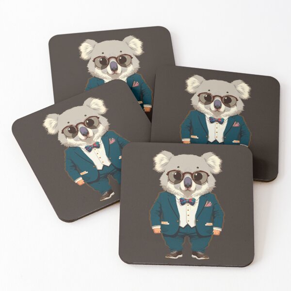 Item preview, Hipster Koala V7 designed and sold by HipsterAnimals.