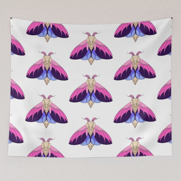 Item preview, Omnisexual Rosy Maple Moth designed and sold by Sea Sa1t.