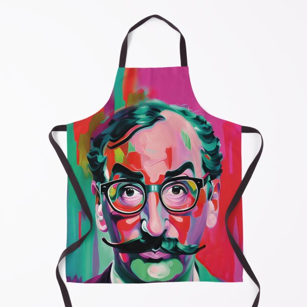 Item preview, colorful portrait, comedian Groucho Marx designed and sold by Mauswohn.