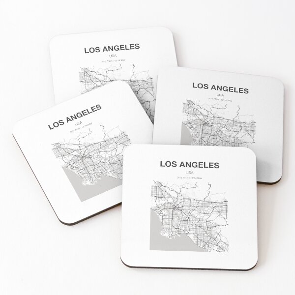 Item preview, Map of Los Angeles designed and sold by SundownDesigns.
