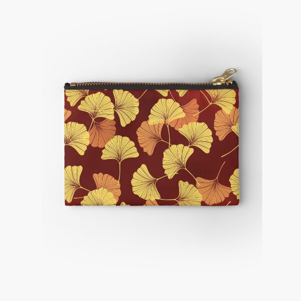 Item preview, Ginkgo Biloba seamless pattern background designed and sold by MarisoArt.