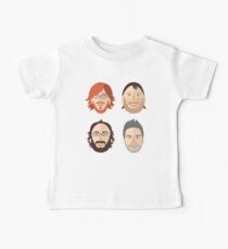 Trey, Fish, Mike, Page as Vector Characters Baby T-Shirt