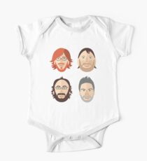 Trey, Fish, Mike, Page as Vector Characters One Piece - Short Sleeve