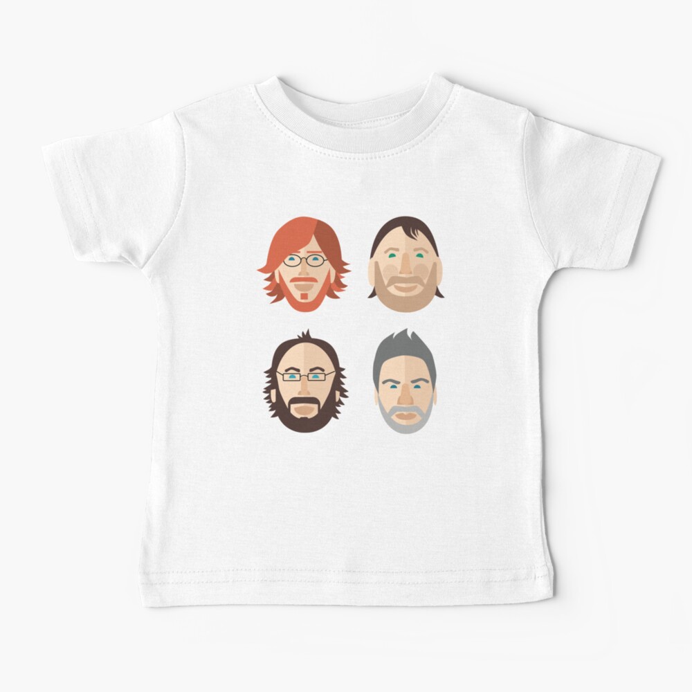 Trey, Fish, Mike, Page as Vector Characters Baby T-Shirt