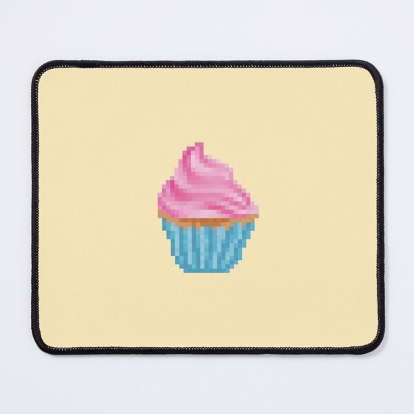 Artikelvorschau, Retro-Pixel-Rosa-mattierter kleiner Kuchen entworfen und verkauft von SAVANNAHNANDEZ.
