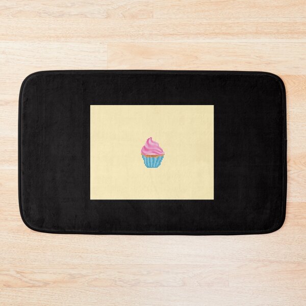Item preview, Retro Pixel Pink Frosted Cupcake  designed and sold by SAVANNAHNANDEZ.