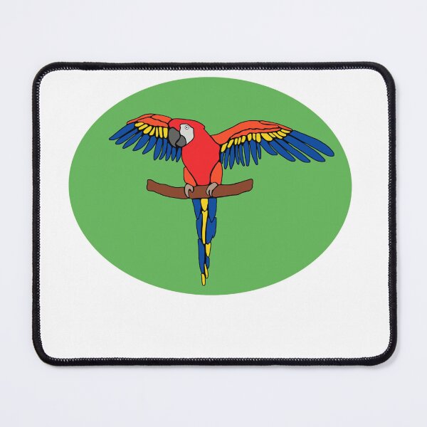 Item preview, Abstract Scarlet Macaw Parrot Design designed and sold by Abstractdiva.