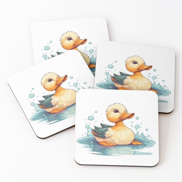 Item preview, Quack and Splash: A Cartoon Duck's Water Adventure designed and sold by Designs-By-Geli.