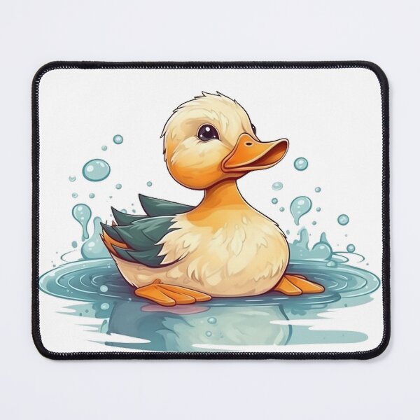 Item preview, Quack and Splash: A Cartoon Duck's Water Adventure designed and sold by Designs-By-Geli.