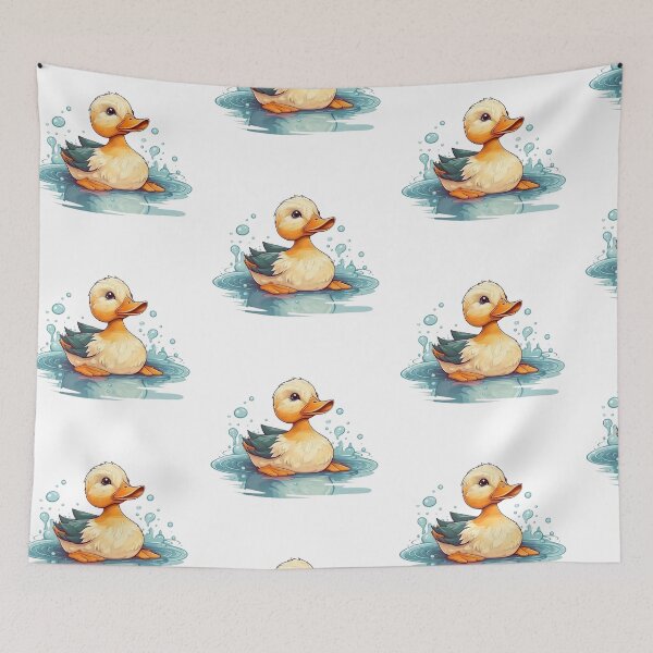 Item preview, Quack and Splash: A Cartoon Duck's Water Adventure designed and sold by Designs-By-Geli.