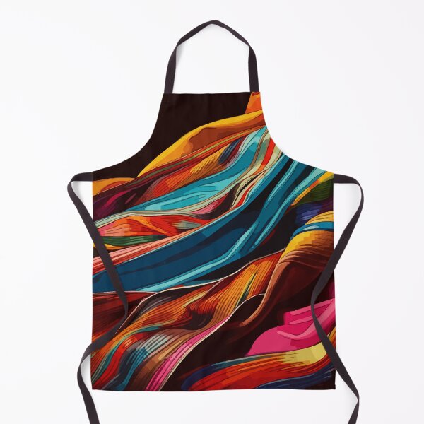Item preview, Colorful waves designed and sold by TenfenCreations.