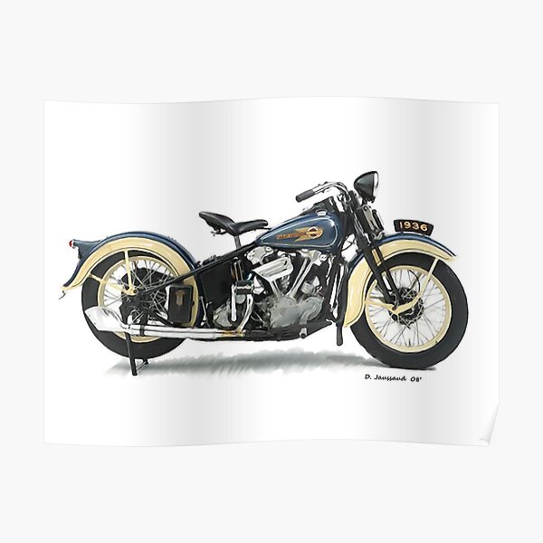 1936 Knucklehead Poster