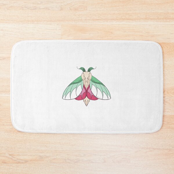 Item preview, Abrosexual Rosy Maple Moth designed and sold by Sea Sa1t.