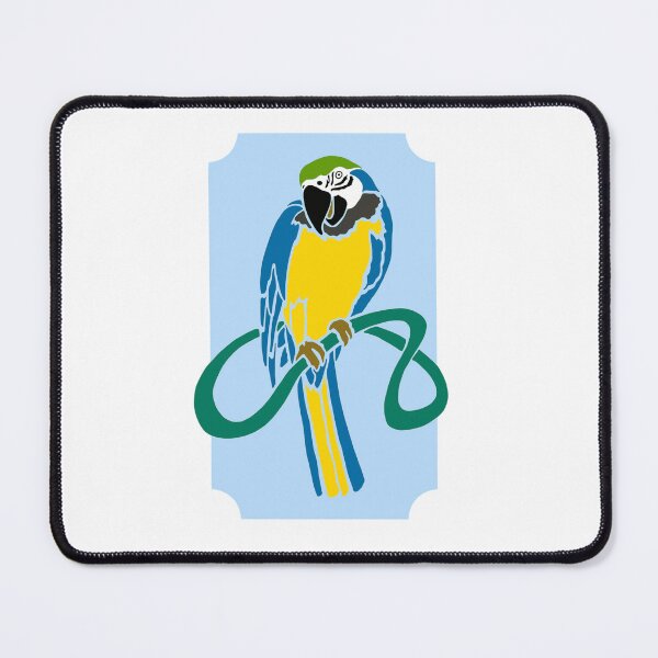 Item preview, Abstract Blue and Yellow Macaw Parrot Design designed and sold by Abstractdiva.