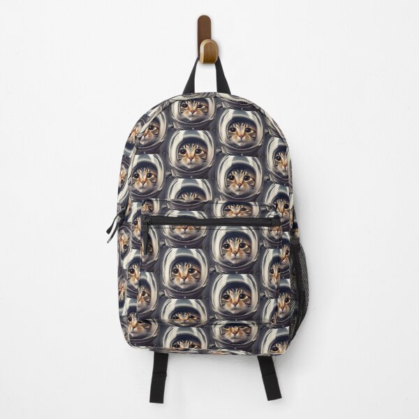 Item preview, Space Kitty: Cute Cat Wearing a Space Cap designed and sold by artmangos.
