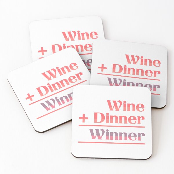 Item preview, Wine + Dinner = Winner designed and sold by Hit-Fun.